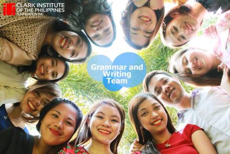 CIP Grammar and Writing Team