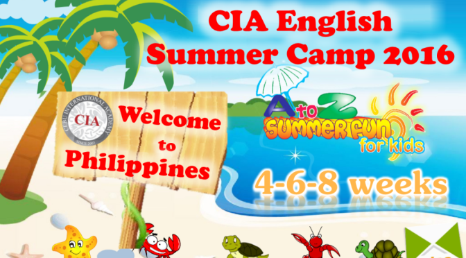 CIA English Summer Camp 2016: trại hè tiếng Anh tại Philippines