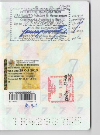 passport sticker