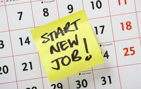new job