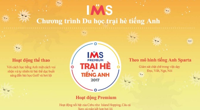 Trại hè tiếng Anh 2017 Philippines, Trường IMS – Cebu
