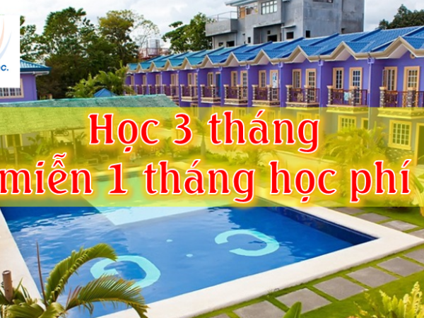 CG: học 3 tháng miễn học phí 1 tháng (700-900 USD) từ MICE
