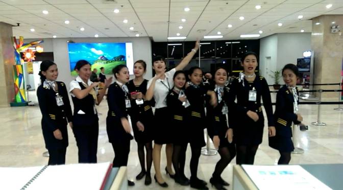 Trường UV: phỏng vấn học viên khóa Global Internship thực tập tại sân bay