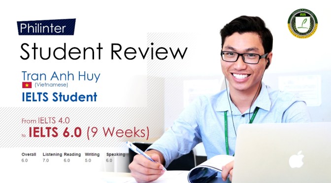 IELTS từ 4.0 lên 6.0 trong 9 tuần tại Trường Philinter