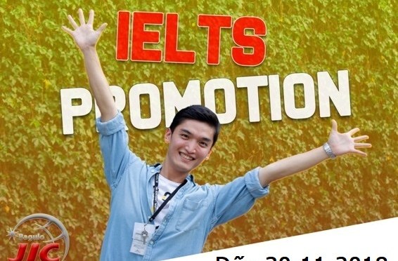 Trường JIC: Học bổng ưu đãi hấp dẫn đến cuối 2018 khóa IELTS và giao tiếp ESL