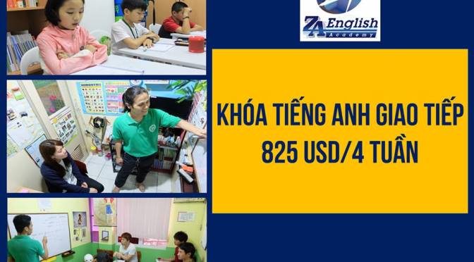 Trường ZA English: ưu đãi giảm 440 USD/ 4 tuần mừng cơ sở mới ZA Mabolo