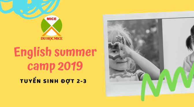 Tuyển sinh chương trình du học trại hè tiếng Anh Philippines đợt 2-3