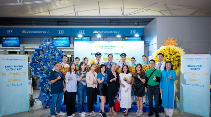 Vietnam Airlines khai trương đường bay thẳng Việt Nam – Philippines