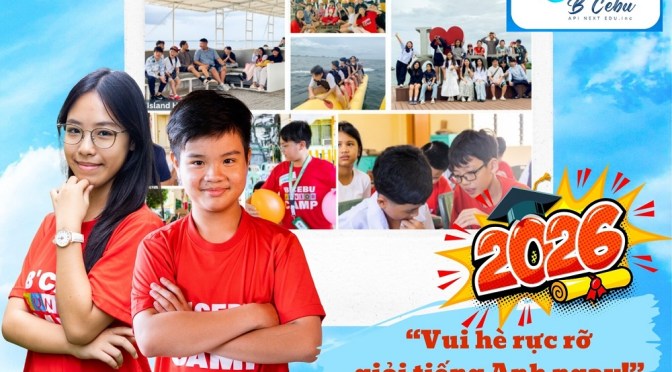 Trại hè 2026 Trường Anh ngữ B Cebu – TP Cebu, Philippines