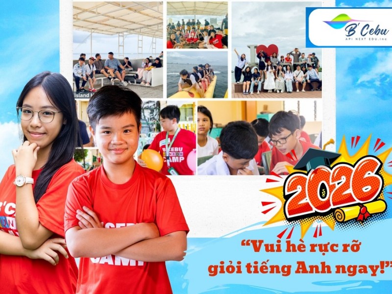 Trại hè 2026 Trường Anh ngữ B Cebu – TP Cebu, Philippines